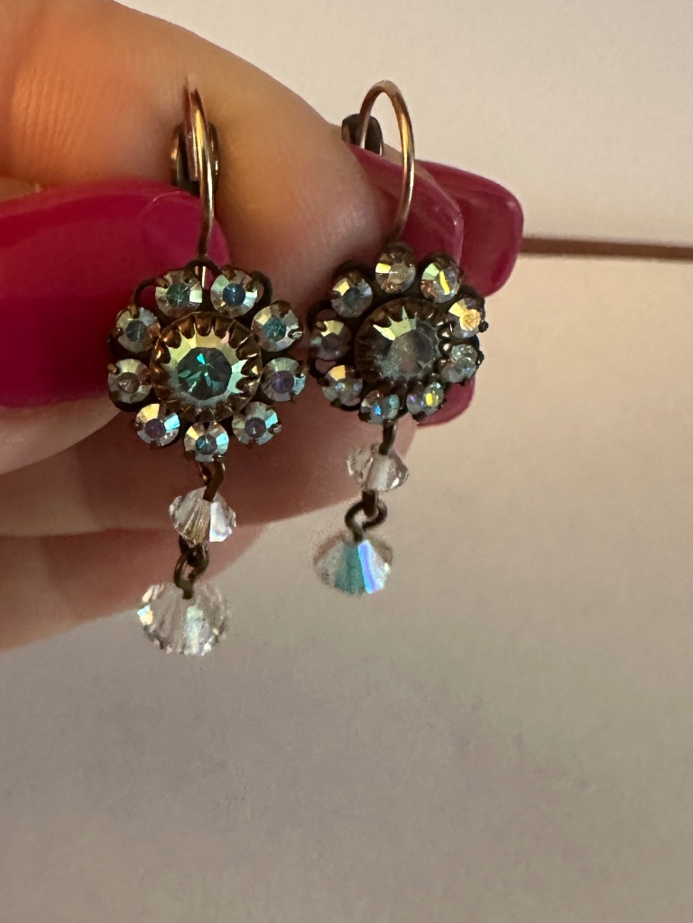 Liz Palacios Swarovski Crystal Flower Necklace & Earring Set - Picture 8 of 10